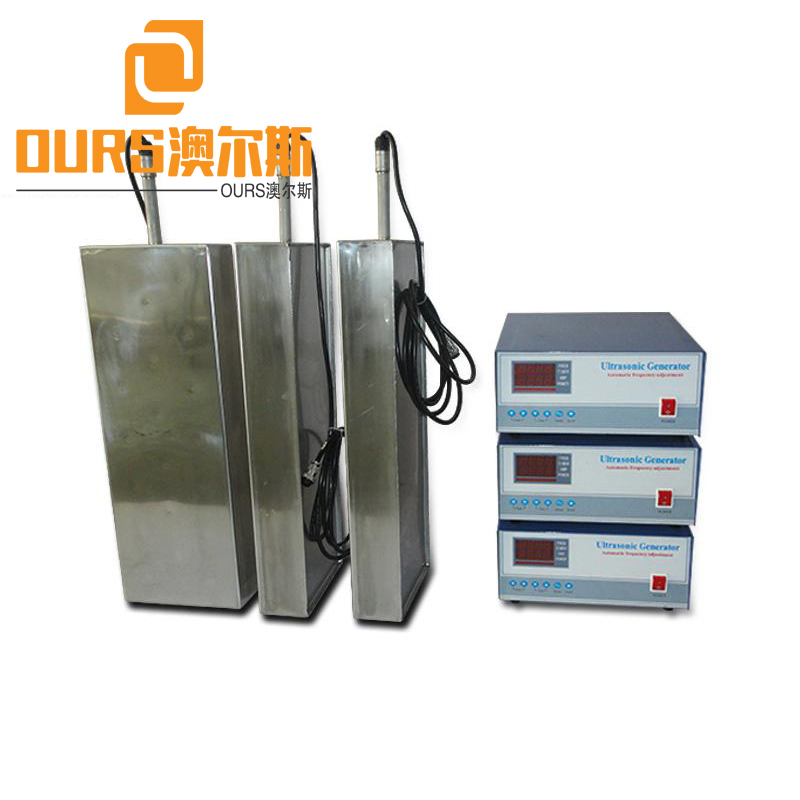 80KHZ High Frequency 300W Stainless Steel  Ultrasonic Cleaner Machine Immersible type for Cleaning Tank