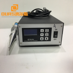 ultrasonic welding machine for nonwoven with 20khz  transducer and booster