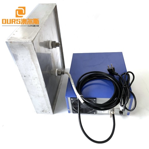 Factory Produce 28K 40K Immersible Ultrasonic Transducer And Generator As Cleaning Bath Submersible Washing Vibrating Plate
