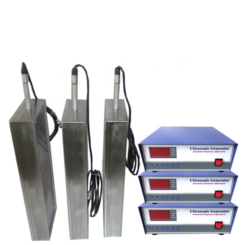 OURS Customized 28/40/68/120KHz 1200W Stainless Steel Ultrasonic Submersible Transducer