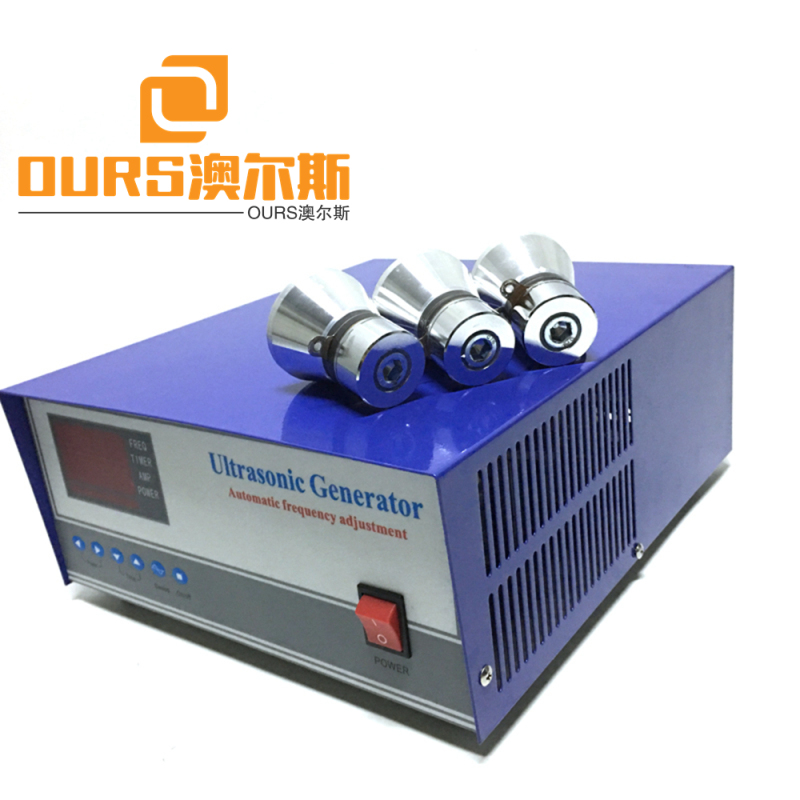 28khz frequency 900W ultrasonic cleaning generator with PLC control and CE
