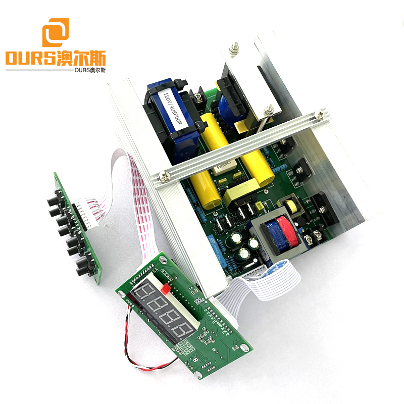 Table Cleaning Ultrasonic Circuit PCB Generator  40KHZ 400W With Thermostat For Vegetable/Fruits/Coffee Cup Washing Device