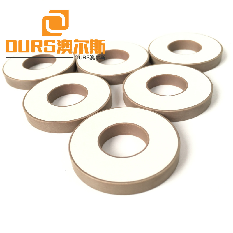 Factory Product 35X15X5mm PZT4 PZT8 Ring Piezo Ceramic For 50W Cleaning Transducer
