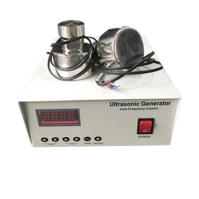 Transductor ultrasónico de la vibración del sensor 33KHz de la pantalla de vibración del acero inoxidable para la limpieza