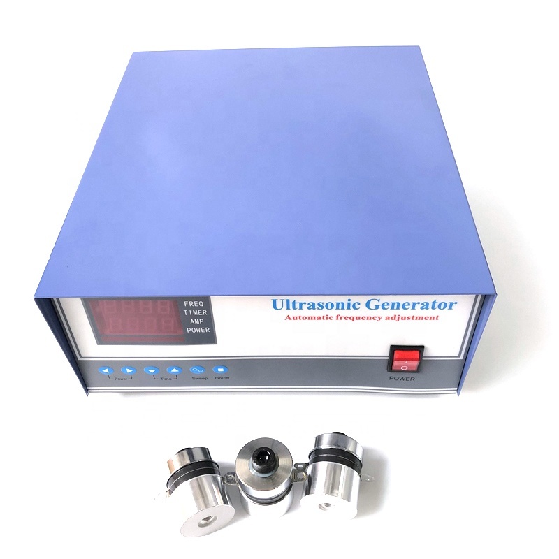 20KHZ 1200W Sweep Frequency Ultrasonic Cleaning Generator As Industrial Mechanical Blind Hole Cleaning