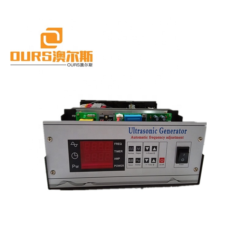 1200w Multifunctional Ultrasonic cleaning Generator 20-40khz frequency adjustable