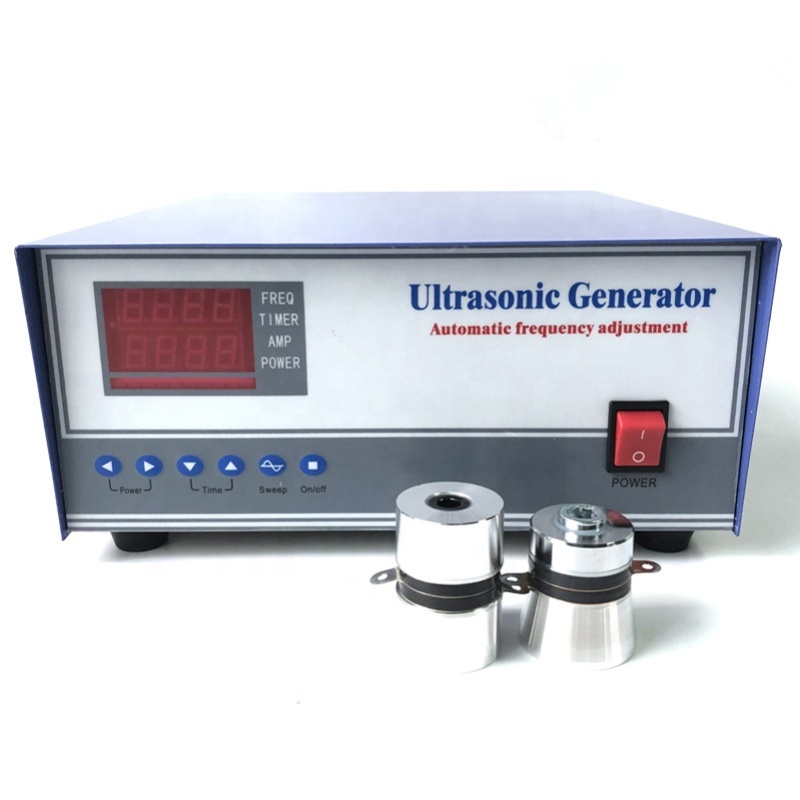 2000W Sweep Ultrasonic Cleaning Generator Frequency Adjustable With Remote Control PLC