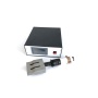 20K/2000W/220V Ultrasonic Generator And Transducer With Aluminum Horn 110*20mm For Non-woven Face Masker Machine