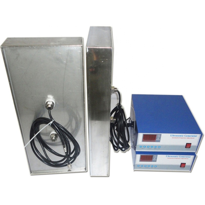 130K Industrial High Frequency Vibration Submersible Ultrasonic Cleaner Transducer Box Immersible Transducer And Generator