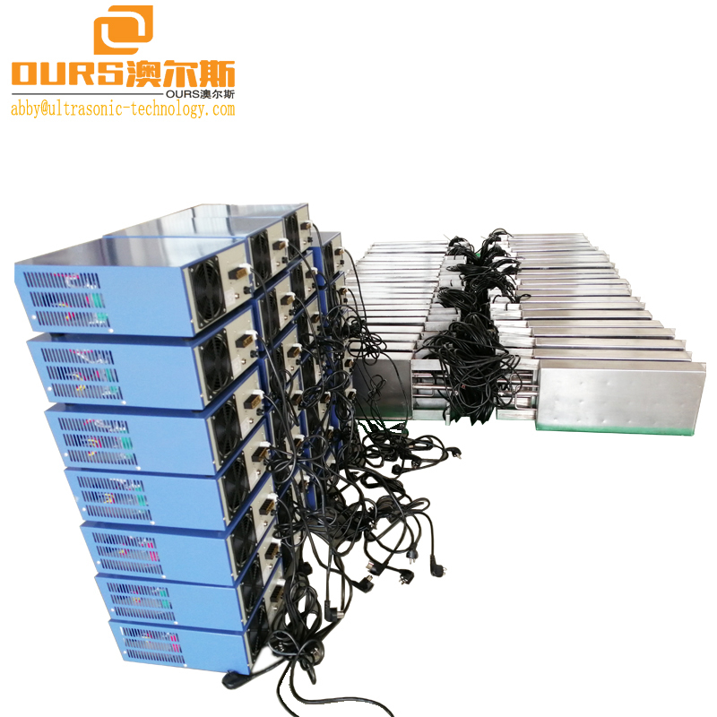 20KHz-40KHz Underwater Industrial Ultrasonic Cleaners , Immersion Submersible Ultrasonic Transducers