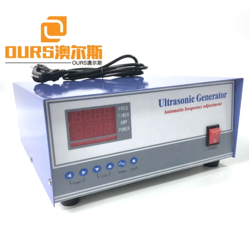 China Supply Digital Ultrasonic Frequency Generator Schematic 20K-40K Frequency Transducer Cleaning Power Source 220V Generator