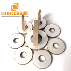 Factory Large Supply 10*5*2mm PZT-8 Piezoelectric Element Piezo Ceramic Ring For Ultrasonic Dental Scaler