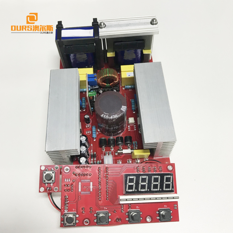 300W Ultrasonic generator PCB +display board ,Ultrasonic frequency current adjustable Variable forUltrasonic Generator