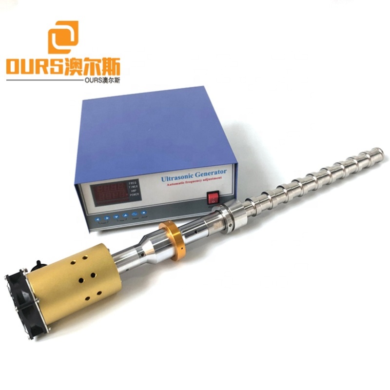 Biodiesel Production System Ultrasonic Tubular Reactor Transducer And Ultrasonic Cleaning Generator 1000W 20KHZ