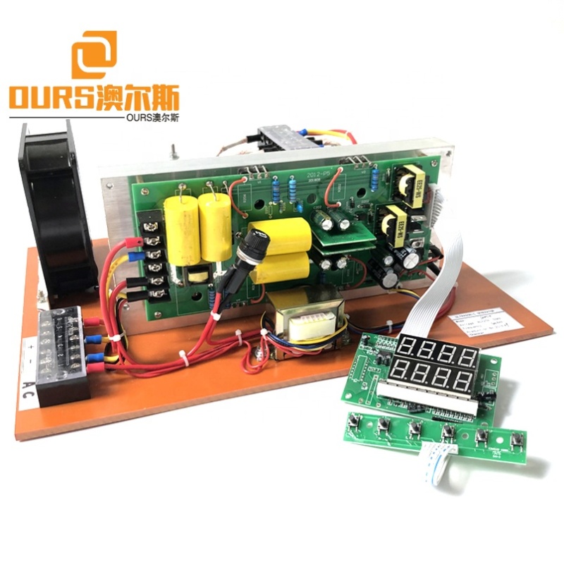 Self-Excited Circuit Ultrasonic Cleaner Generator PCB 28K To 40K Single Frequency Optional As Cleaning Sensor Power Source