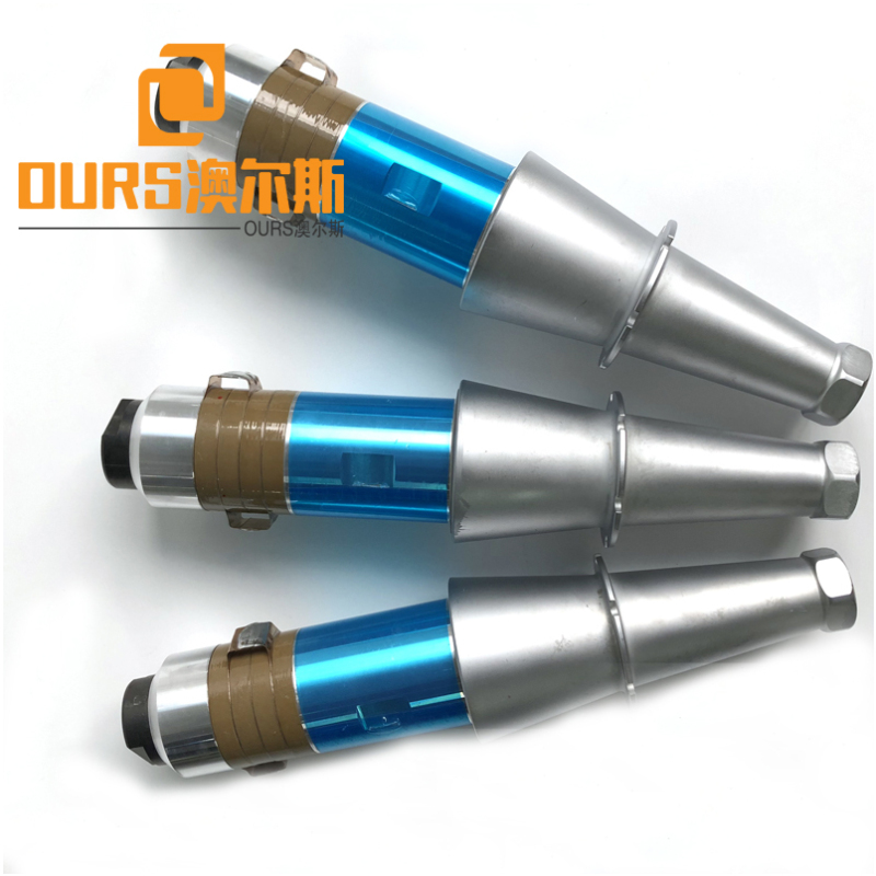 15KHZ Ultrasonic Welding Piezoelectric Transducer With Booster For plastic welding