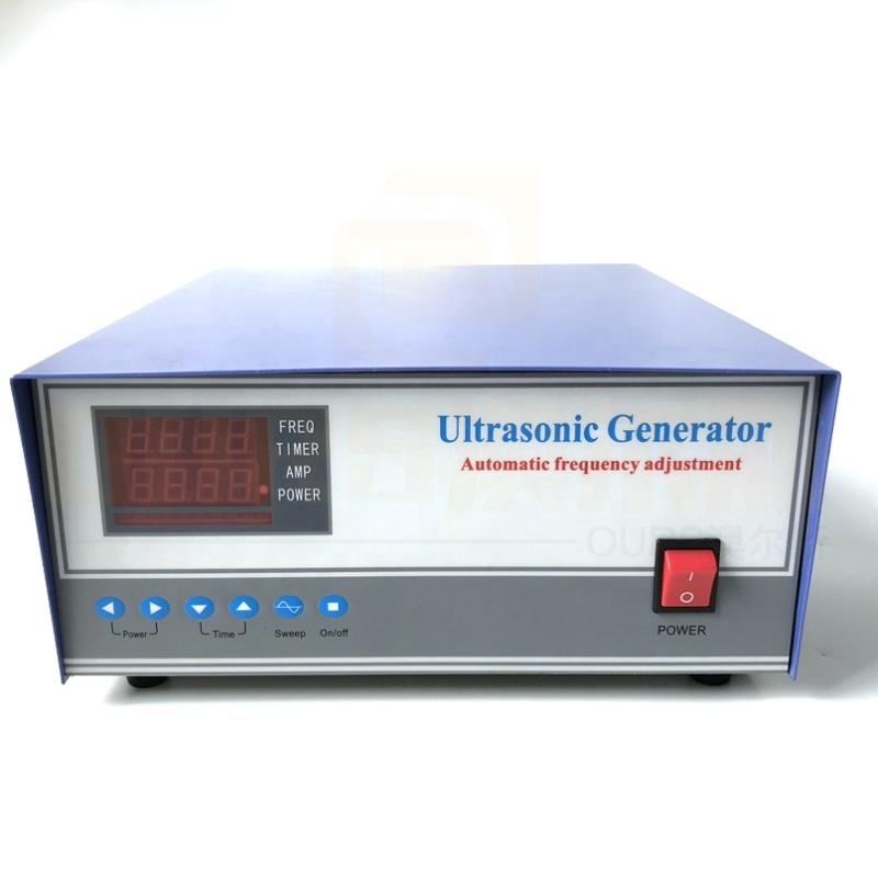 OURS Customized Vibrator Ultrasonic Control Generator 40K 300W Piezoelectric Ultrasonic Cleaning Generator With Frequency Adjust