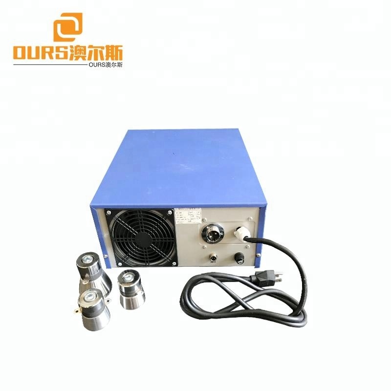 Frequency Adjustment Digital Ultrasonic vibration Generator for Cleaning 2000w
