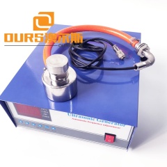 33khz ultrasonic vibration of transducer and generator for industrial