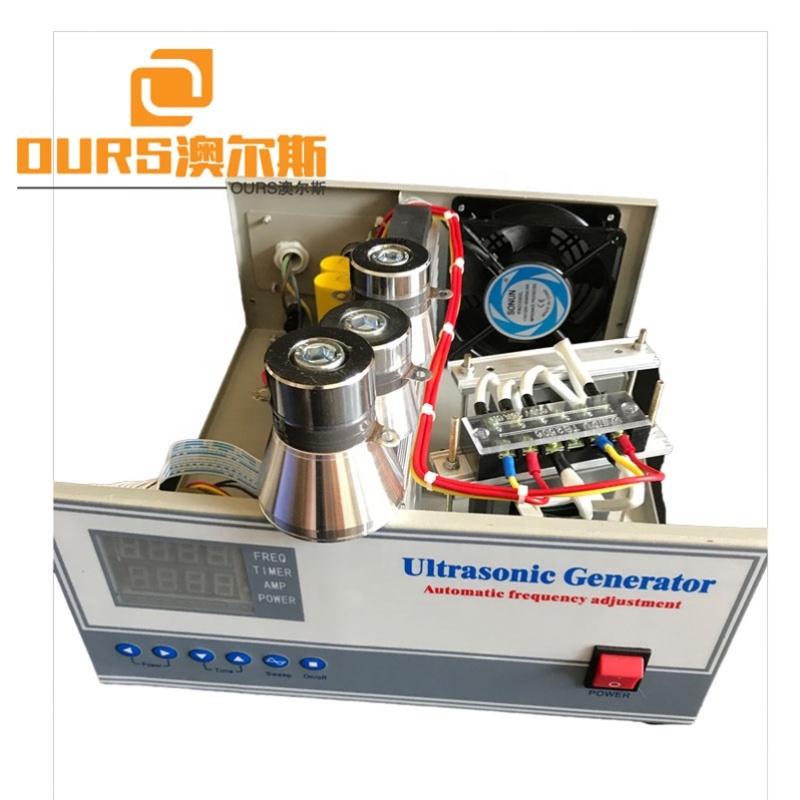 Single Frequency 28K Digital Ultrasonic Power Generator 1000W As Immersible Ultrasonic Transducer Plate Generator