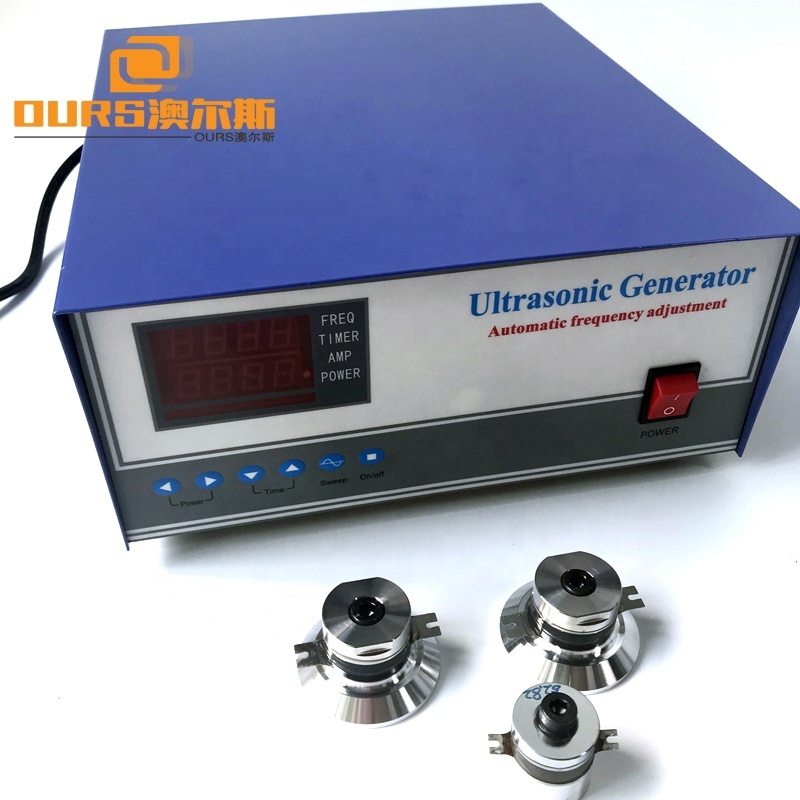 1200W High Power Ultrasonic Frequency Generator 28/33/40KHz Multi Frequency Ultrasonic Generator For Cleaning
