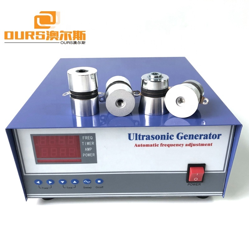 2000W Ultrasonic Generator 220V 17KHz/20KHz/25KHz/28KHz/33KHz/40Hz With Transducers Ultrasonic Power Generator