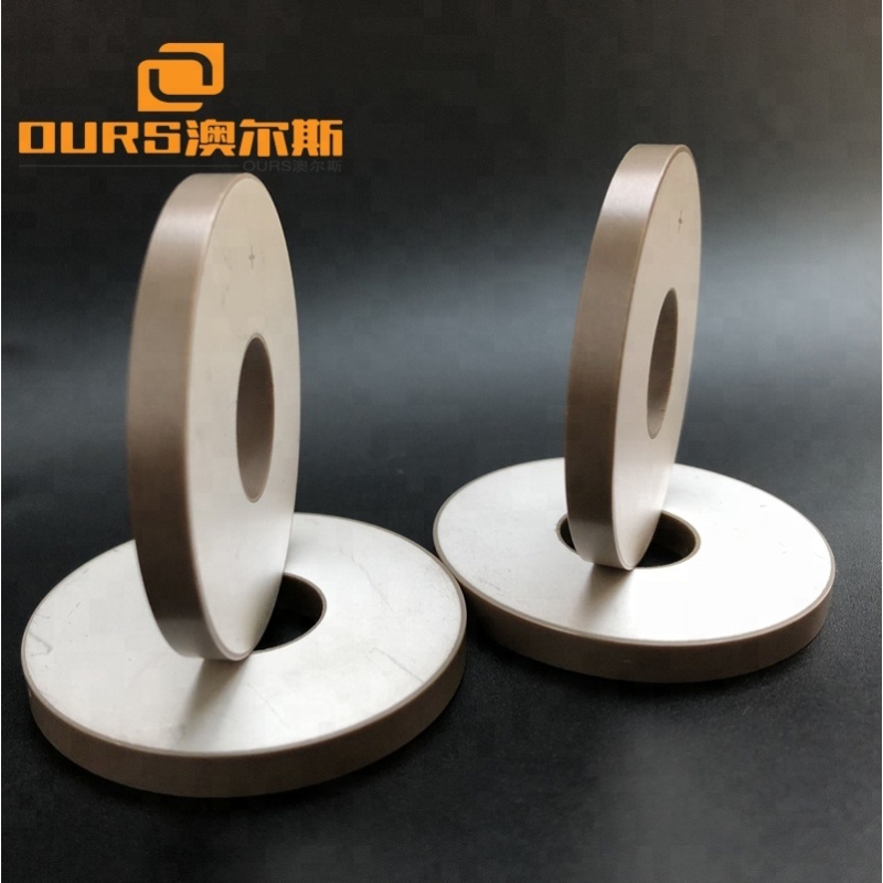 Ring piezoelectric ceramic 50*17*6.5mm ,Customize Ultrasonic Piezo Element Piezoelectric Ceramic Ring pzt-4 or pzt-8 material