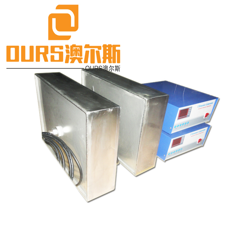 80KHZ High Frequency Underwater Submersible Ultrasonic Transducer Box Stainless Steel for Cleaning Tank