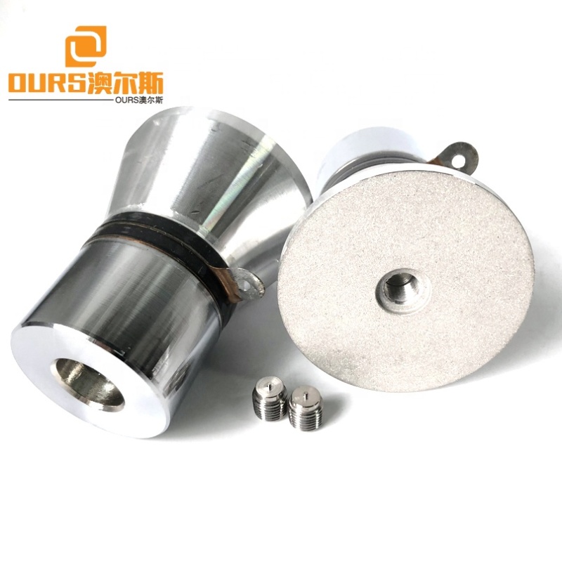 High Power 100W Ultrasound Industry Cleaning Transducer 25K Piezoelectric Ultrasonic Wave Transducer/Sensor
