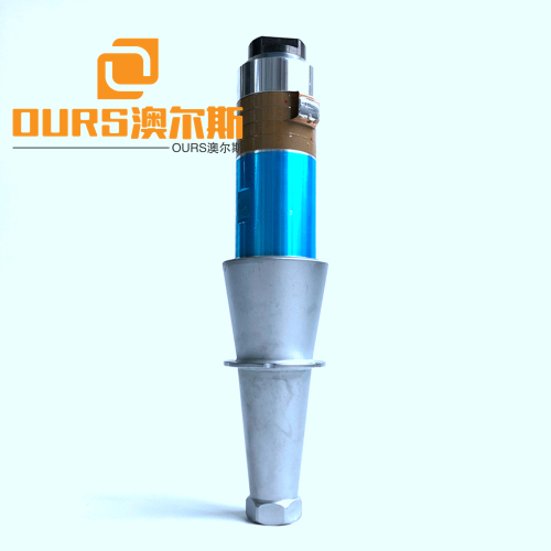 2000w 20khz Ultrasonic Transducer With Titanium Booster  For plastic welding drilling