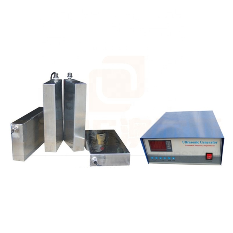 China Sale Customized Industrial Ultrasonic Vibration Transducers Pack With Generator For Ultrasonic Cleaning Machine