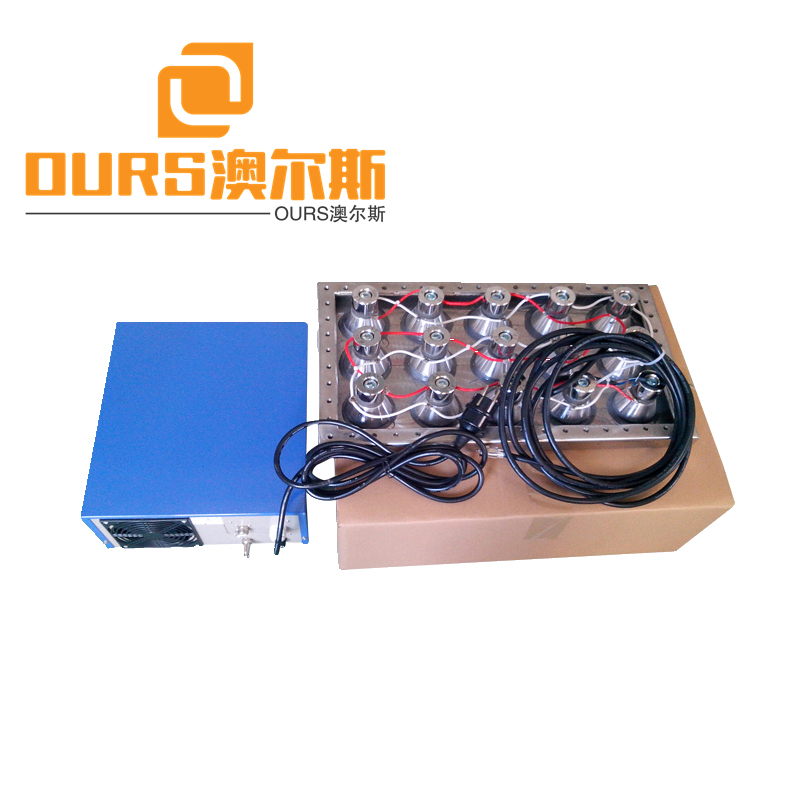 28/40khz Piezoelectric Transducer Cleaning Equipment 3000W Ultrasonic Submersible Transducer Pack