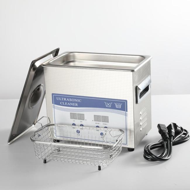 Limpiador ultrasónico médico de 10 litros con temporizador de calentamiento