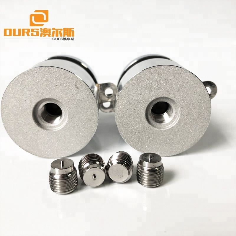 80khz/60W High Frequency Ultrasonic Transducer Piezoelectric Cleaning Transducer For Industrial Machine