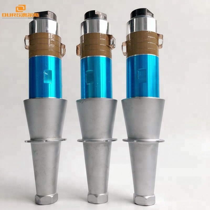 200W/28KHZ ultrasonic transducer for Desktop Ultrasonic Plastic Welding Machine