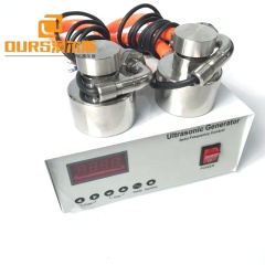 Transductor ultrasónico de pantalla vibratoria de 33KHz para polvo y yeso Generador vibratorio ultrasónico de polvo