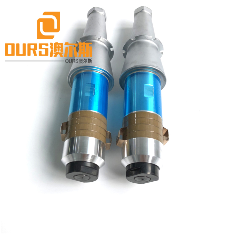 15KHZ Ultrasonic Welding Piezoelectric Transducer With Booster For plastic welding