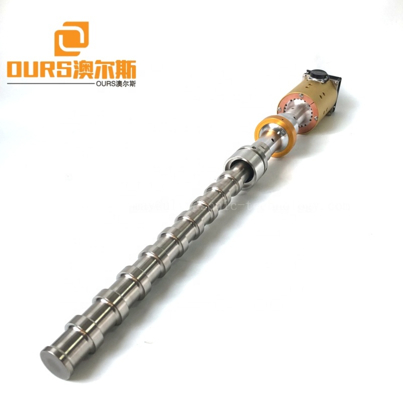 Flange Type Vibration Wave Ultrasonic Biodiesel Reactor Probe And Generator 20K 1000W For Industry Biodiesel Production/Smelting