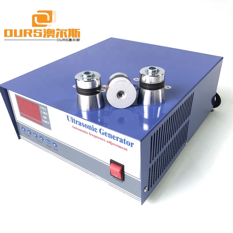 High Power 40KHz Industrial Ultrasonic Generators Used For Submersible Ultrasonic Transducer Packs