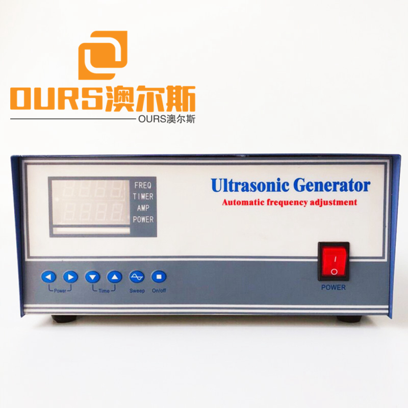 20khz-40khz Frequency Ultrasonic Cleaning Generator 900W Piezoelectric Ultrasonic Power Signal Generator