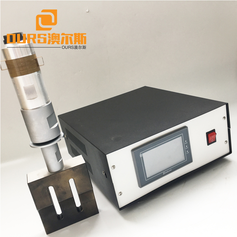 hot sales digital ultrasonic welding generator and transducer for welding ear straps