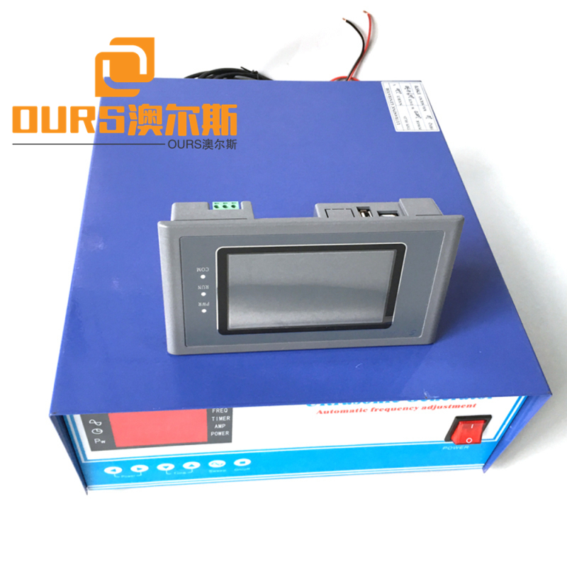 RS485 Type high quality ultrasonic generator with transducers 1000W ultrasonic power generator 20-40kHz  with PDA