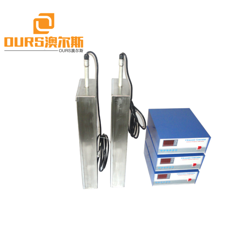 28khz Industry Submersible Ultrasonic Transducer Pack With Flexible Pipe Ultrasonic Cleaning Tanks 3000w
