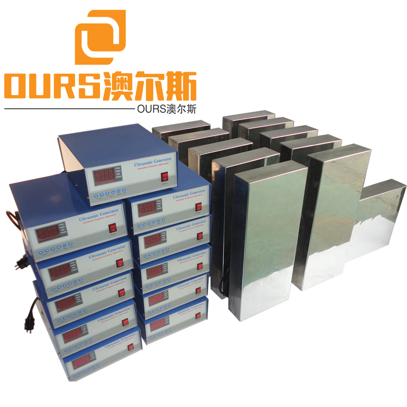 80KHZ High Frequency 1000W Customizable Stainless Steel 316L Immersible Ultrasonic Transducer For Industrial Cleaning