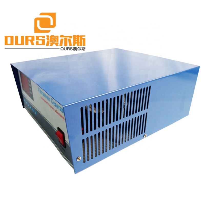 Single Frequency 28K Digital Ultrasonic Power Generator 1000W As Immersible Ultrasonic Transducer Plate Generator