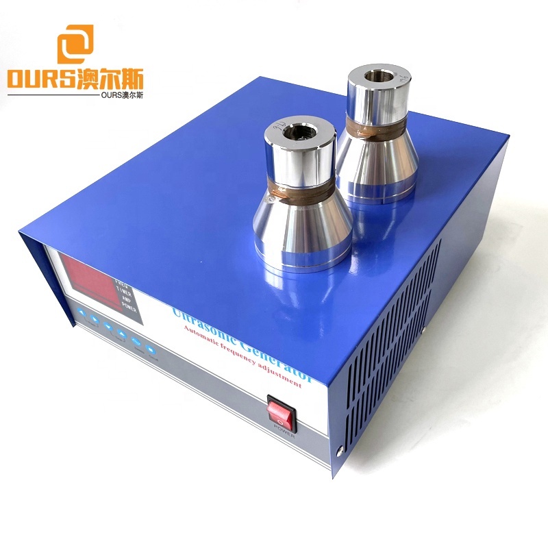 200W-1200W Power And Frequency Adjustable 28K/40K Ultrasonic Generator As Industrial Oil Rust Cleaning Equipment Driver