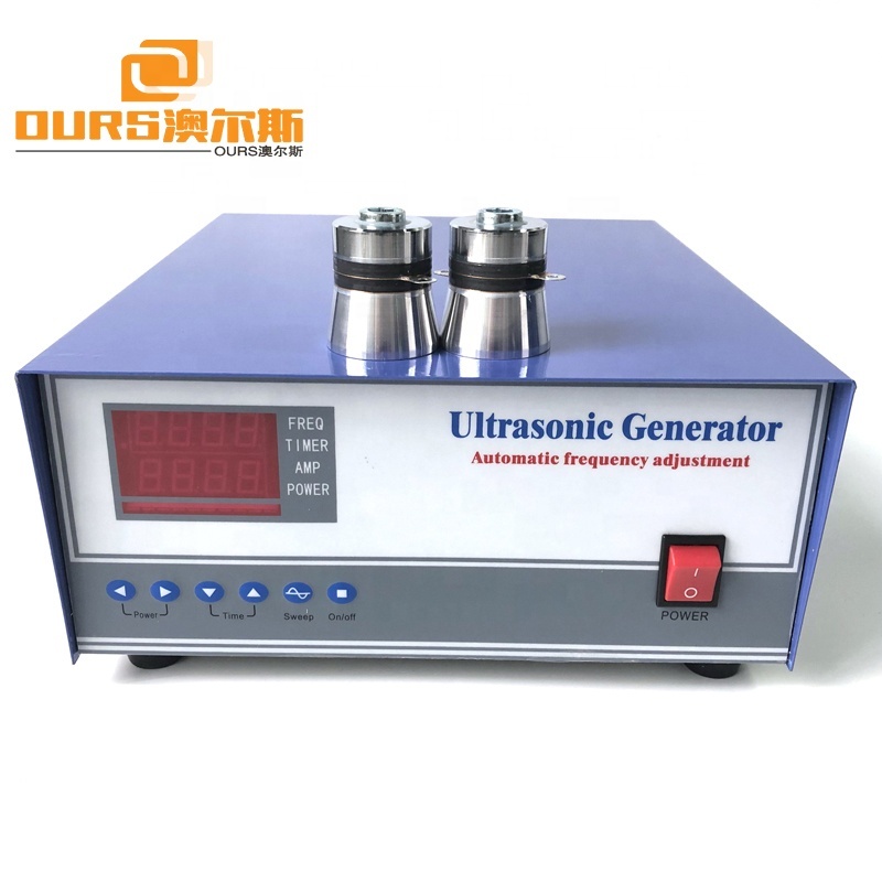 High Power 1500W 28/40KHz Ultrasonic Cleaner Transducer Generator For Industrial Cleaners