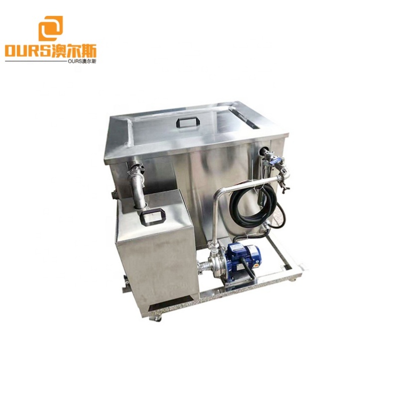 Big Industrial Ultrasonic Cleaner Filtration System With Piezo Transducer And Ultrasonic Generator 1500W Cavitation Wave