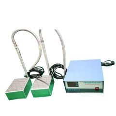 SUS316 Plate Type SubmersibleTransducer Pack With Generator For Ultrasonic Cleaning Tanks In Producing Wine And Olive Oil