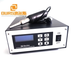 800w 28khz Ultrasonic Puncture Handle Welder With Titanium Horn For Automobile Rear Wing Board
